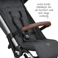 ABC Design Reisebuggy Ping Two mit flacher Liegeposition (bis 22 kg) - Storm - Kollektion 2022 -Deutschland Kinderwagen Verkäufe 2024 abc design reisebuggy ping two mit flacher liegeposition bis 22 kg storm 12003112200 d4