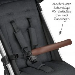 ABC Design Reisebuggy Ping Two mit flacher Liegeposition (bis 22 kg) - Storm - Kollektion 2022 -Deutschland Kinderwagen Verkäufe 2024 abc design reisebuggy ping two mit flacher liegeposition bis 22 kg storm 12003112200 d5