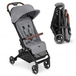 ABC Design Reisebuggy Ping Two mit flacher Liegeposition (bis 22 kg) - Tin - Kollektion 2022