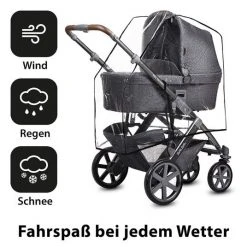ABC Design Universal Regenschutz für Salsa, Condor, Turbo, Viper, Tereno - Black -Deutschland Kinderwagen Verkäufe 2024 abc design universal regenschutz fur salsa condor turbo viper tereno black 12001811002 d3