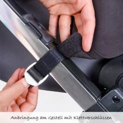 Diago Schlummertuch mit Plastikclips & Klettbändern - Ebony -Deutschland Kinderwagen Verkäufe 2024 diago schlummertuch mit plastikclips klettbandern ebony 30028 75192 d3