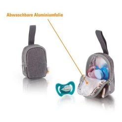 Diago Schnullertasche Deluxe - Grau -Deutschland Kinderwagen Verkäufe 2024 diago schnullertasche deluxe grau 30111 75274 d3