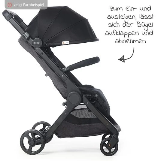 Ergobaby Buggy & Sportwagen Metro+ ab Geburt bis 4 Jahre (22 kg) 7,8 kg inkl.Schutzbügel & XXL Zubehörpaket - Slate Grey - Kollektion 2022 5 Ergobaby Buggy & Sportwagen Metro+ ab Geburt bis 4 Jahre (22 kg) 7,8 kg inkl.Schutzbügel & XXL Zubehörpaket - Slate Grey - Kollektion 2022 – Bild 3