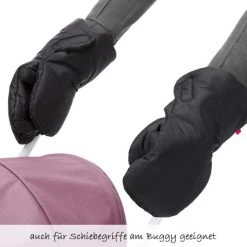 Fillikid Fleece-Handwärmer Gloves - Schwarz -Deutschland Kinderwagen Verkäufe 2024 fillikid fleece handwarmer gloves schwarz 5930 06 d5