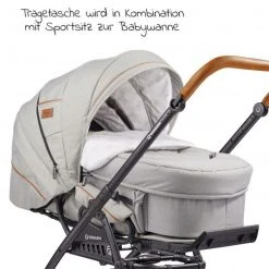 Gesslein 2in1 Kinder-Kombiwagen F4 Air+ Classic mit C2 Tragetasche & umsetzbaren Sportwagenaufsatz - Schwarz-Cognac-Granitgrau - Kollektion 2022 -Deutschland Kinderwagen Verkäufe 2024 gesslein 2in1 kinder kombiwagen f4 air classic mit c2 tragetasche umsetzbaren sportwagenaufsatz schwarz cognac granitgrau 10410012 251251 d5