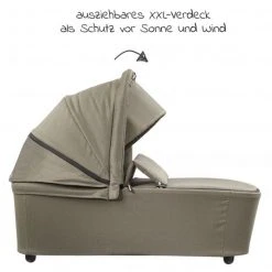 Gesslein 2in1 Kinder-Kombiwagen FX4 Soft+ Classic mit CX3 Wanne & umsetzbarern Sportwagenaufsatz - Schwarz-Cognac-Khaki - Kollektion 2022 -Deutschland Kinderwagen Verkäufe 2024 gesslein 2in1 kinder kombiwagen fx4 soft classic mit cx3 wanne umsetzbarern sportwagenaufsatz schwarz cognac khaki 12011018 273273 d5
