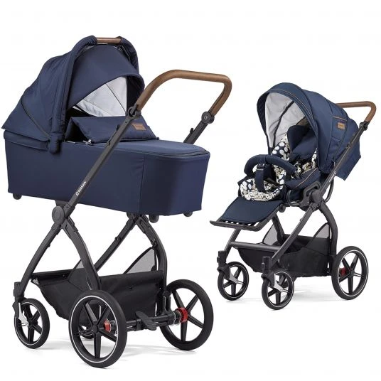 Gesslein 2in1 Kinder-Kombiwagen FX4 Soft+ Classic mit CX3 Wanne & umsetzbarern Sportwagenaufsatz - Schwarz-Tabak- Marine - Kollektion 2022 3 Gesslein 2in1 Kinder-Kombiwagen FX4 Soft+ Classic mit CX3 Wanne & umsetzbarern Sportwagenaufsatz - Schwarz-Tabak- Marine - Kollektion 2022