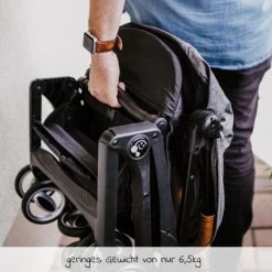 Gesslein Buggy & Reisebuggy Smiloo Cuby mit Liegeposition, klein faltbar nur 6,5kg - Black-Cognac-Grau Meliert - Kollektion 2022 -Deutschland Kinderwagen Verkäufe 2024 gesslein buggy reisebuggy smiloo cuby mit liegeposition klein faltbar nur 6 5kg black cognac grau meliert 431110 545000 d5