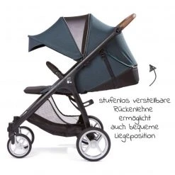 Gesslein Buggy & Sportwagen Smiloo Happy plus mit Liegeposition, höhenverstellbarer Schieber, bis 20 kg - Black-Tabak-Ocean Blue - Kollektion 2022 -Deutschland Kinderwagen Verkäufe 2024 gesslein buggy sportwagen smiloo happy plus mit liegeposition hohenverstellbarer schieber bis 20 kg black tabak ocean blue 420170 897000 d4