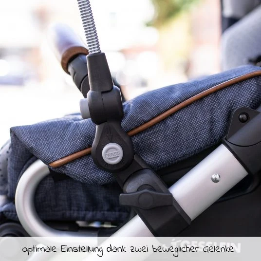 Gesslein Sonnenschirm mit UV 50+ für Oval- und Rundrohrgestelle - Marine - Kollektion 2022 5 Gesslein Sonnenschirm mit UV 50+ für Oval- und Rundrohrgestelle - Marine - Kollektion 2022 – Bild 3