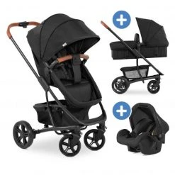 Hauck 3in1 Kinderwagen-Set Pacific 4 Shop N Drive - Caviar