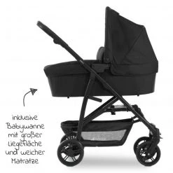 Hauck 3in1 Kinderwagen-Set Rapid 4 Trioset (bis 25 kg) inkl. Babyschale Comfort Fix - Black - Kollektion 2022 -Deutschland Kinderwagen Verkäufe 2024 hauck 3in1 kinderwagen set rapid 4 trioset bis 25 kg inkl babyschale comfort fix black 149928 d2