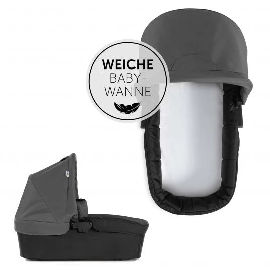 Hauck 3in1 Kinderwagen-Set Rapid 4 Trioset (bis 25 kg) inkl. Babyschale Comfort Fix - Grey - Kollektion 2022 6 Hauck 3in1 Kinderwagen-Set Rapid 4 Trioset (bis 25 kg) inkl. Babyschale Comfort Fix - Grey - Kollektion 2022 – Bild 4