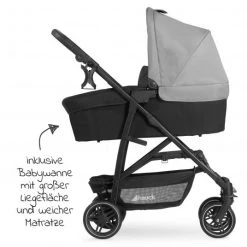 Hauck 3in1 Kinderwagen-Set Rapid 4R Plus Trioset (bis 25 kg) inkl. Babyschale Comfort Fix - Grey -Deutschland Kinderwagen Verkäufe 2024 hauck 3in1 kinderwagen set rapid 4r plus trioset bis 25 kg inkl babyschale comfort fix grey 149904 d2