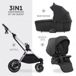 Hauck 4in1 Kinderwagen-Set Vision X - Silver inkl. i-Size Babyschale, Isofix Basis und XXL Zubehörpaket - Melange Black 10 Hauck 4in1 Kinderwagen-Set Vision X - Silver inkl. i-Size Babyschale, Isofix Basis und XXL Zubehörpaket - Melange Black -Deutschland Kinderwagen Verkäufe 2024 hauck 4in1 kinderwagen set vision x silver inkl i size babyschale isofix basis und xxl zubehorpaket melange black vision x bs base zamboo d2