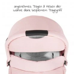 Hauck Babywanne für Buggy Colibri - Melange Rose -Deutschland Kinderwagen Verkäufe 2024 hauck babywanne fur buggy colibri melange rose 167076 d2