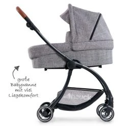 Hauck Babywanne für Eagle 4S Sportwagen - Melange Grey -Deutschland Kinderwagen Verkäufe 2024 hauck babywanne fur eagle 4s sportwagen melange grey 167007 d2