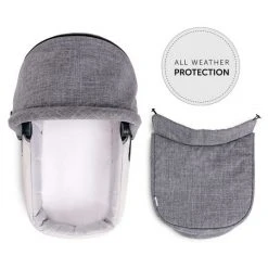 Hauck Babywanne für Eagle 4S Sportwagen - Melange Grey -Deutschland Kinderwagen Verkäufe 2024 hauck babywanne fur eagle 4s sportwagen melange grey 167007 d4