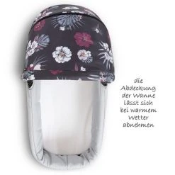 Hauck Babywanne für Saturn R und Mars Sportwagen - Wild Blooms Black -Deutschland Kinderwagen Verkäufe 2024 hauck babywanne fur saturn r und mars sportwagen wild blooms black 345405 d5
