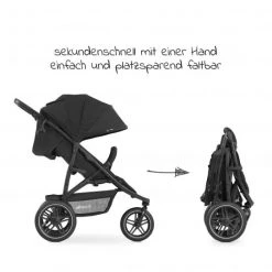 Hauck Buggy Rapid 3R (bis 25 kg) - Black -Deutschland Kinderwagen Verkäufe 2024 hauck buggy rapid 3r bis 25 kg black 148549 d2