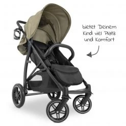 Hauck Buggy Rapid 4D AIR (bis 25 kg) - mit Luftreifen, Liegefunktion und XL Verdeck - Olive - Kollektion 2022 -Deutschland Kinderwagen Verkäufe 2024 hauck buggy rapid 4d air bis 25 kg mit luftreifen liegefunktion und xl verdeck olive 148495 d3