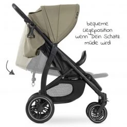 Hauck Buggy Rapid 4D AIR (bis 25 kg) - mit Luftreifen, Liegefunktion und XL Verdeck - Olive - Kollektion 2022 -Deutschland Kinderwagen Verkäufe 2024 hauck buggy rapid 4d air bis 25 kg mit luftreifen liegefunktion und xl verdeck olive 148495 d5