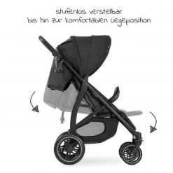 Hauck Buggy Rapid 4D (bis 25 kg) - XL Verdeck & All-Terrain Bereifung - Black - Kollektion 2022 -Deutschland Kinderwagen Verkäufe 2024 hauck buggy rapid 4d bis 25 kg xl verdeck all terrain bereifung black 148952 d4