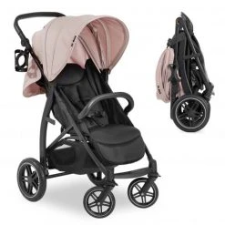 Hauck Buggy Rapid 4D (bis 25 kg) - XL Verdeck & All-Terrain Bereifung - Dutsy Rose - Kollektion 2022