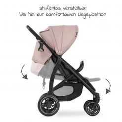 Hauck Buggy Rapid 4D (bis 25 kg) - XL Verdeck & All-Terrain Bereifung - Dutsy Rose - Kollektion 2022 -Deutschland Kinderwagen Verkäufe 2024 hauck buggy rapid 4d bis 25 kg xl verdeck all terrain bereifung dutsy rose 148976 d4