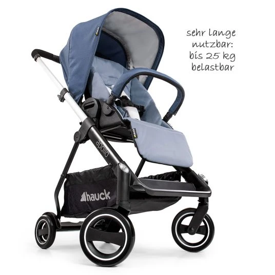 Hauck Buggy & Sportwagen Apollo (bis 25 kg belastbar) - Denim 4 Hauck Buggy & Sportwagen Apollo (bis 25 kg belastbar) - Denim – Bild 2