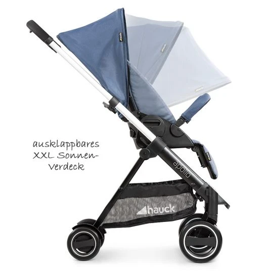 Hauck Buggy & Sportwagen Apollo (bis 25 kg belastbar) - Denim 6 Hauck Buggy & Sportwagen Apollo (bis 25 kg belastbar) - Denim – Bild 4