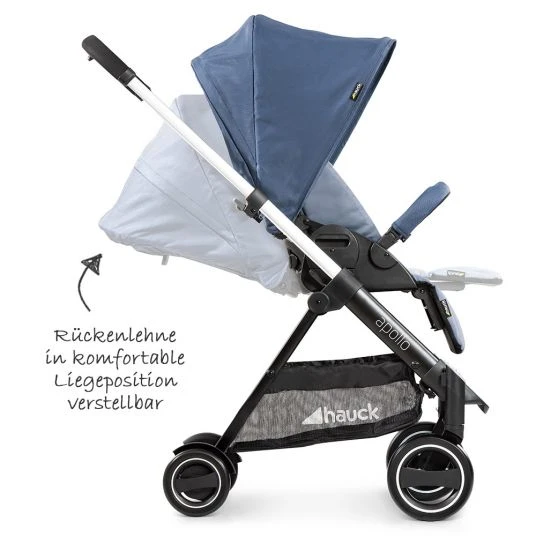 Hauck Buggy & Sportwagen Apollo (bis 25 kg belastbar) - Denim 7 Hauck Buggy & Sportwagen Apollo (bis 25 kg belastbar) - Denim – Bild 5
