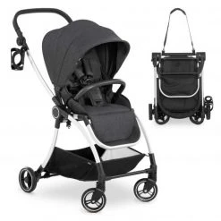 Hauck Buggy & Sportwagen Colibri (bis 25 kg belastbar) - Melange Black
