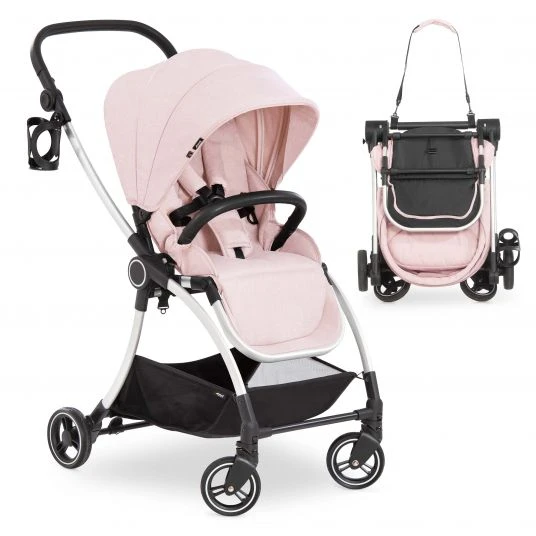 Hauck Buggy & Sportwagen Colibri (bis 25 kg belastbar) - Melange Rose 3 Hauck Buggy & Sportwagen Colibri (bis 25 kg belastbar) - Melange Rose