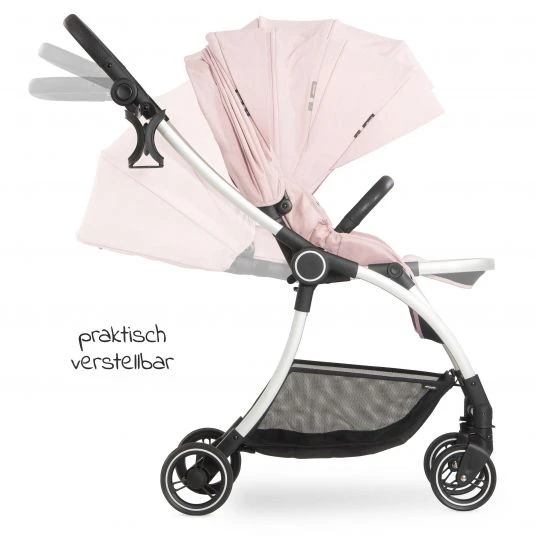 Hauck Buggy & Sportwagen Colibri (bis 25 kg belastbar) - Melange Rose 7 Hauck Buggy & Sportwagen Colibri (bis 25 kg belastbar) - Melange Rose – Bild 5
