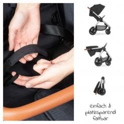 Hauck Buggy & Sportwagen UpTown (mit Liegefunktion, Schieber höhenverstellbar, Einhand-Faltung) - Melange Black -Deutschland Kinderwagen Verkäufe 2024 hauck buggy sportwagen uptown mit liegefunktion schieber hohenverstellbar einhand faltung melange black 148273 d2