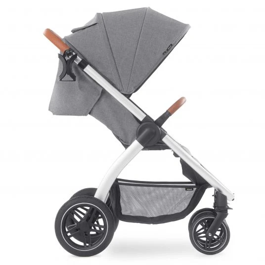 Hauck Buggy & Sportwagen UpTown (mit Liegefunktion, Schieber höhenverstellbar, Einhand-Faltung) - Melange Grey 6 Hauck Buggy & Sportwagen UpTown (mit Liegefunktion, Schieber höhenverstellbar, Einhand-Faltung) - Melange Grey – Bild 4