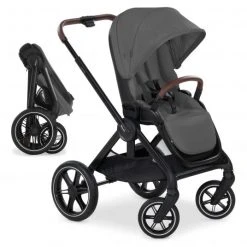Hauck Buggy & Sportwagen Walk N Care mit Liegefunktion und drehbarem Sitz (bis 25 kg belastbar) - Dark Grey - Kollektion 2022