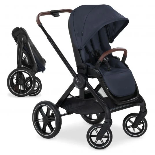 Hauck Buggy & Sportwagen Walk N Care mit Liegefunktion und drehbarem Sitz (bis 25 kg belastbar) - Dark Navy Blue - Kollektion 2022 3 Hauck Buggy & Sportwagen Walk N Care mit Liegefunktion und drehbarem Sitz (bis 25 kg belastbar) - Dark Navy Blue - Kollektion 2022