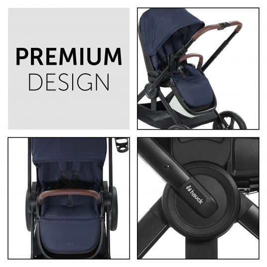 Hauck Buggy & Sportwagen Walk N Care mit Liegefunktion und drehbarem Sitz (bis 25 kg belastbar) - Dark Navy Blue - Kollektion 2022 6 Hauck Buggy & Sportwagen Walk N Care mit Liegefunktion und drehbarem Sitz (bis 25 kg belastbar) - Dark Navy Blue - Kollektion 2022 – Bild 4