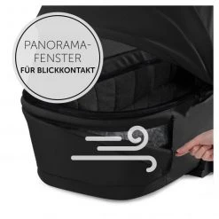 Hauck Faltbare Babywanne (Carrycot) für Walk N Care Kinderwagen - Black - Kollektion 2022 -Deutschland Kinderwagen Verkäufe 2024 hauck faltbare babywanne carrycot fur walk n care kinderwagen black 165409 d4