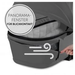 Hauck Faltbare Babywanne (Carrycot) für Walk N Care Kinderwagen - Dark Grey - Kollektion 2022 -Deutschland Kinderwagen Verkäufe 2024 hauck faltbare babywanne carrycot fur walk n care kinderwagen dark grey 165423 d4