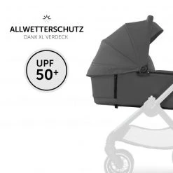 Hauck Faltbare Babywanne (Carrycot) für Walk N Care Kinderwagen - Dark Grey - Kollektion 2022 -Deutschland Kinderwagen Verkäufe 2024 hauck faltbare babywanne carrycot fur walk n care kinderwagen dark grey 165423 d5