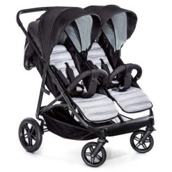 Hauck Geschwisterbuggy & Zwillingsbuggy Rapid 3R Duo - Silver Charcoal