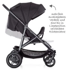 Hauck Geschwisterbuggy & Zwillingsbuggy Rapid 3R Duo - Silver Charcoal -Deutschland Kinderwagen Verkäufe 2024 hauck geschwisterbuggy zwillingsbuggy rapid 3r duo silver charcoal 512012 d2