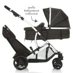 Hauck Geschwisterwagen Duett 2 - Black -Deutschland Kinderwagen Verkäufe 2024 hauck geschwisterwagen duett 2 black 500118 d2