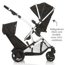 Hauck Geschwisterwagen Duett 2 - Black -Deutschland Kinderwagen Verkäufe 2024 hauck geschwisterwagen duett 2 black 500118 d4