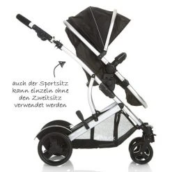 Hauck Geschwisterwagen Duett 2 - Black -Deutschland Kinderwagen Verkäufe 2024 hauck geschwisterwagen duett 2 black 500118 d5