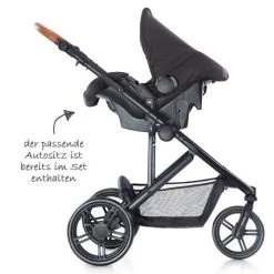 Hauck Kinderwagen-Set Pacific 3 Trioset inkl. Babywanne, Autositz und Sportwagen - Caviar -Deutschland Kinderwagen Verkäufe 2024 hauck kinderwagen set pacific 3 trioset inkl babywanne autositz und sportwagen caviar 309162 d5