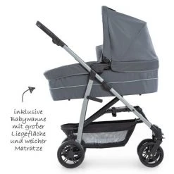 Hauck Kinderwagen-Set Rapid 4 Plus Trio Set mit Babywanne, Autositz und Sportwagen (bis 25 kg) - Grey Mint -Deutschland Kinderwagen Verkäufe 2024 hauck kinderwagen set rapid 4 plus trio set mit babywanne autositz und sportwagen bis 25 kg grey mint 149874 d2